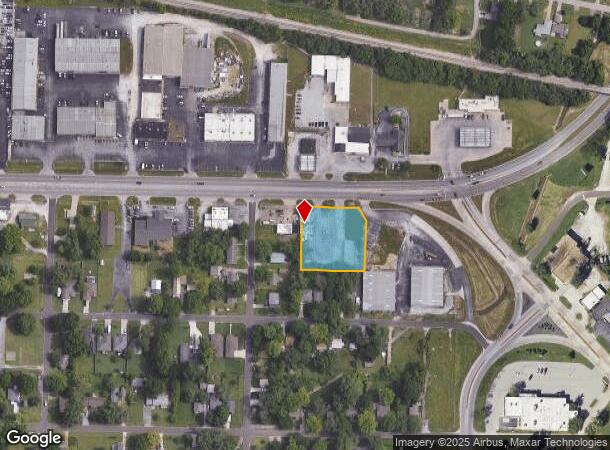  2744 W Chestnut Expy, Springfield, MO Parcel Map