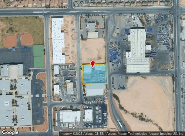 3500 John Peter Lee St, North Las Vegas, NV Parcel Map