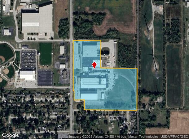 3441 N Main St, Findlay, OH Parcel Map