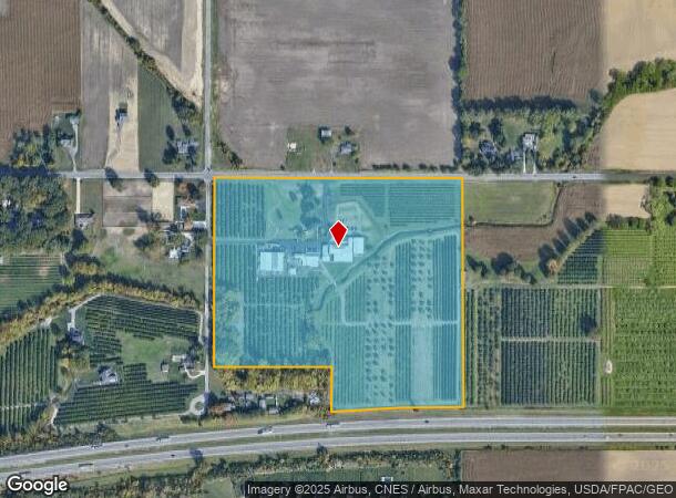  7605 Garden Rd, Holland, OH Parcel Map