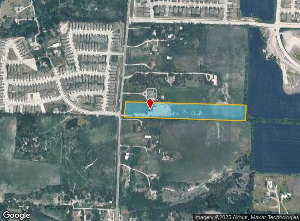 1802 Milrany Ln, Melissa, TX Parcel Map