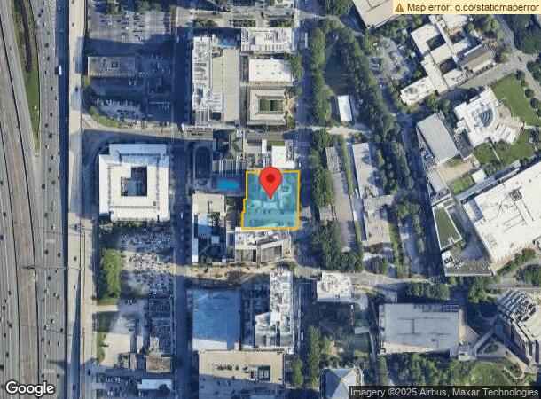  1270 W Peachtree St Nw, Atlanta, GA Parcel Map