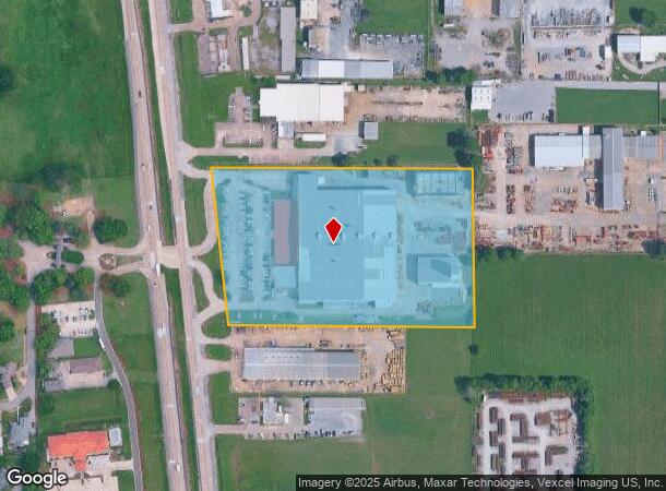 1221 Se Evangeline Thruway, Broussard, LA Parcel Map