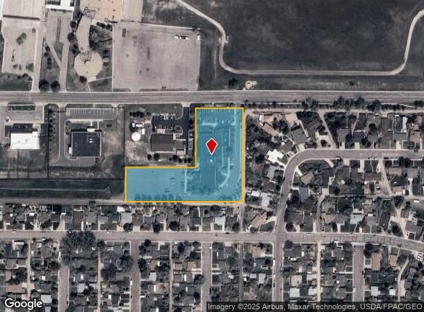  1401 Airport Pky, Cheyenne, WY Parcel Map