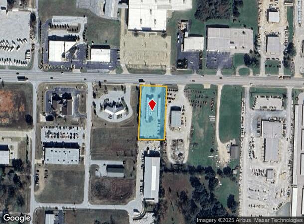  1065 W Henri De Tonti Blvd, Springdale, AR Parcel Map