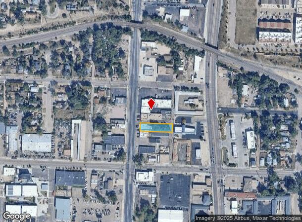  1019 S Tejon St, Colorado Springs, CO Parcel Map