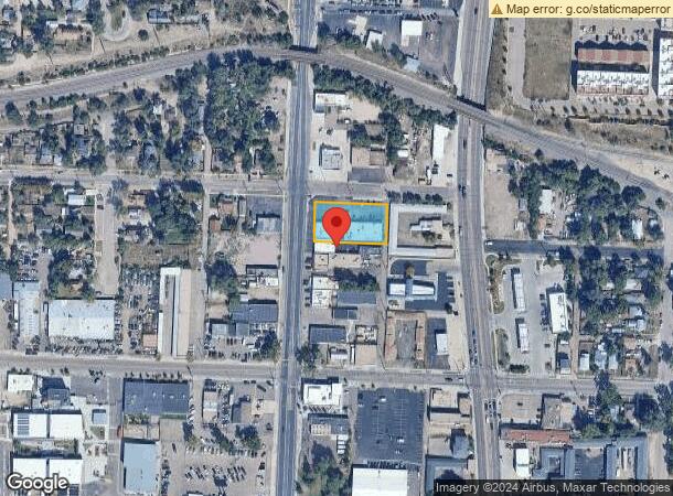  1001 S Tejon St, Colorado Springs, CO Parcel Map