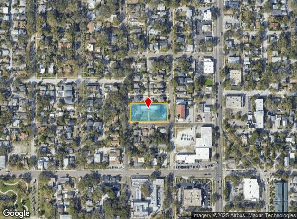  695 S Olive Ave N, West Palm Beach, FL Parcel Map