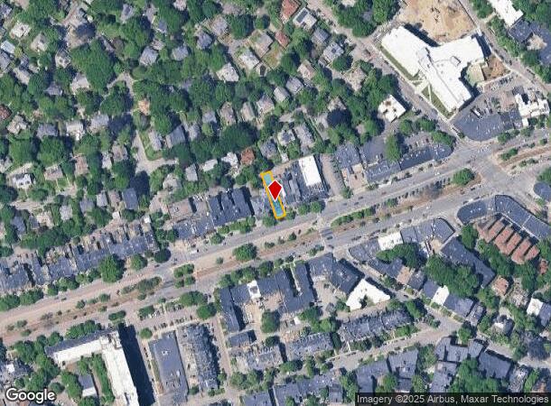 1680 Beacon St, Brookline, MA Parcel Map