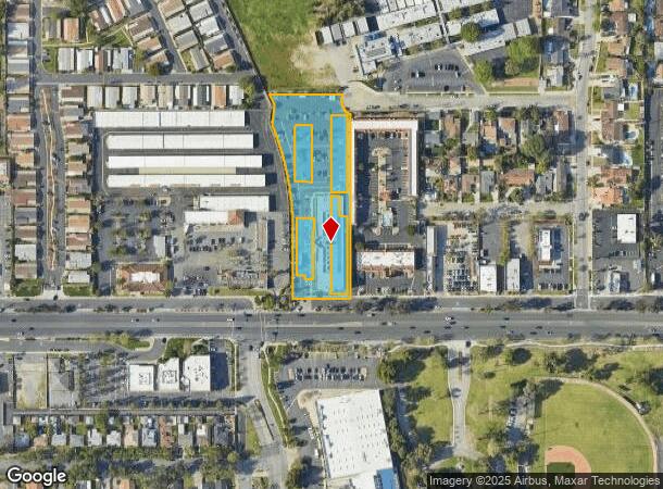 1183 E Foothill Blvd, Upland, CA Parcel Map