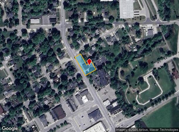  606 N Saginaw St, Lapeer, MI Parcel Map