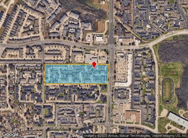4111 N Belt Line Rd, Irving, TX Parcel Map