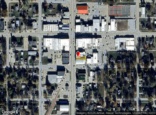  1217 J St, Auburn, NE Parcel Map