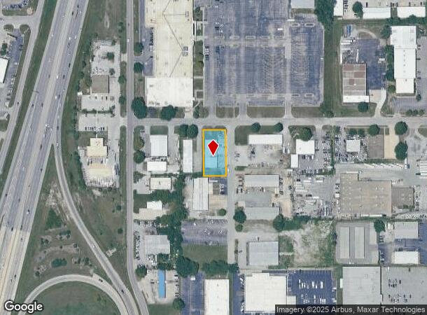 1819 E Spruce St, Olathe, KS Parcel Map