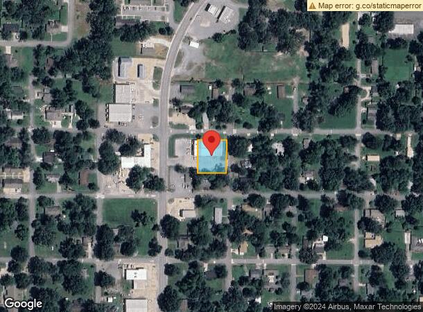  819 N Center St, Lonoke, AR Parcel Map