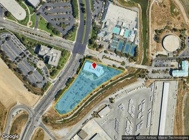  100 Redwood Shores Pky, Redwood City, CA Parcel Map