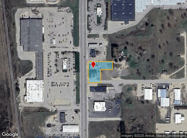  1920 N Mitchell St, Cadillac, MI Parcel Map