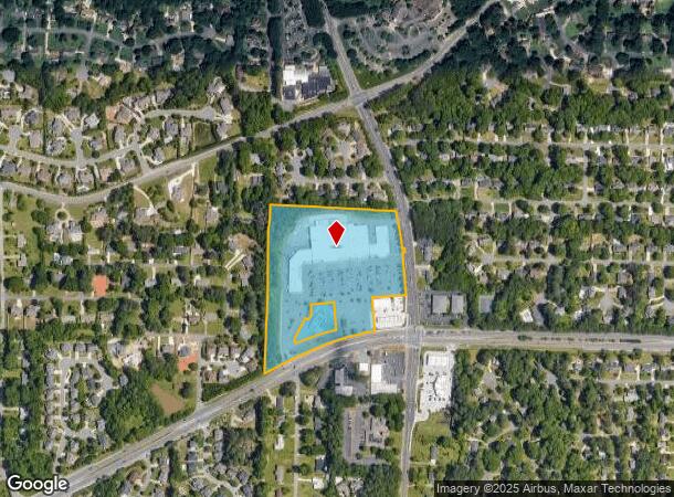  3101 Roswell Rd, Marietta, GA Parcel Map