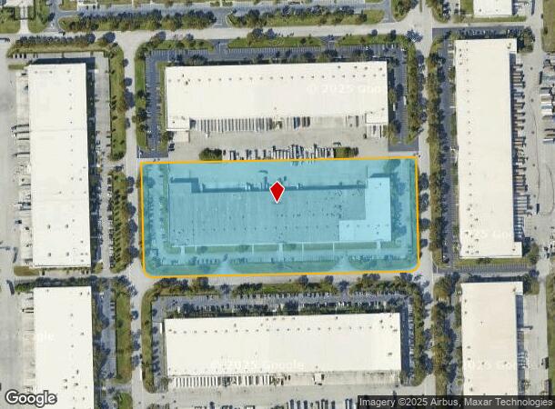 10805 Nw 100Th St, Medley, FL Parcel Map