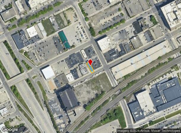  820-822 W Baltimore St, Detroit, MI Parcel Map