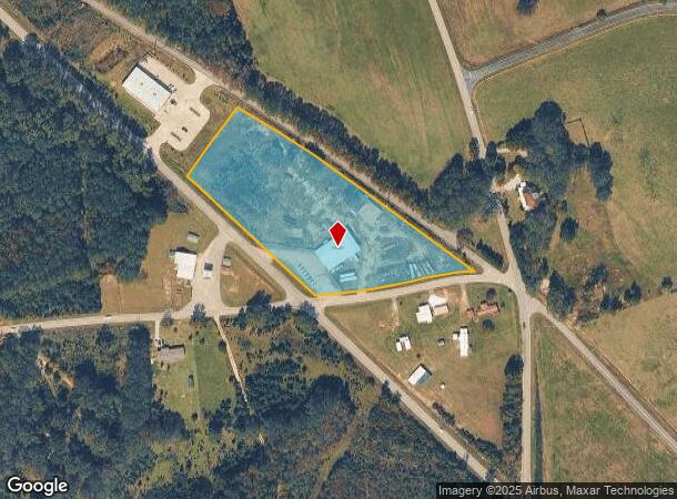 2433 Highway 252, Belton, SC Parcel Map