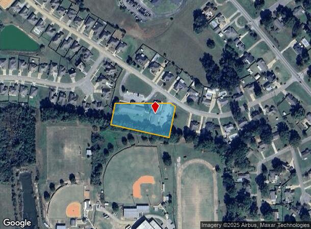  209 Country Club Dr, Wetumpka, AL Parcel Map