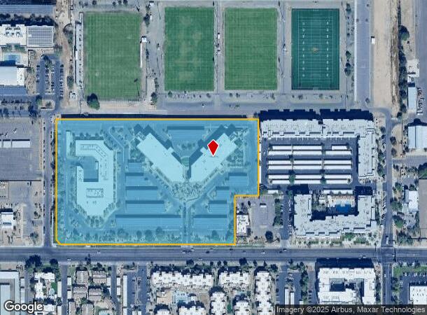  1150 E University Dr, Tempe, AZ Parcel Map