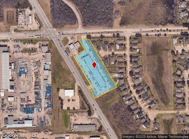 3525 S Main St, Pearland, TX Parcel Map