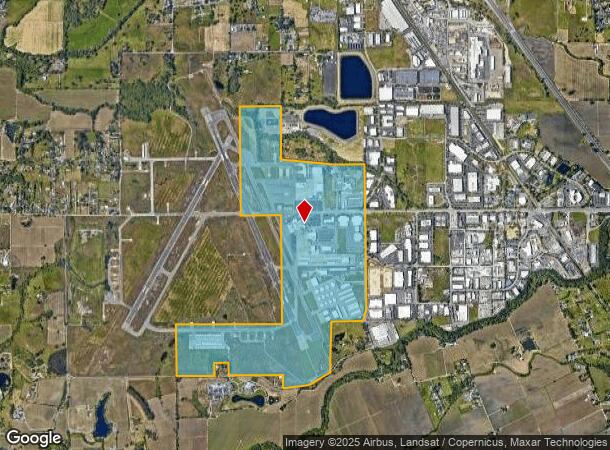 2200 Airport Blvd, Santa Rosa, CA Parcel Map