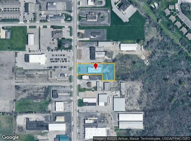 1412 1/2 Scott St, Napoleon, OH Parcel Map