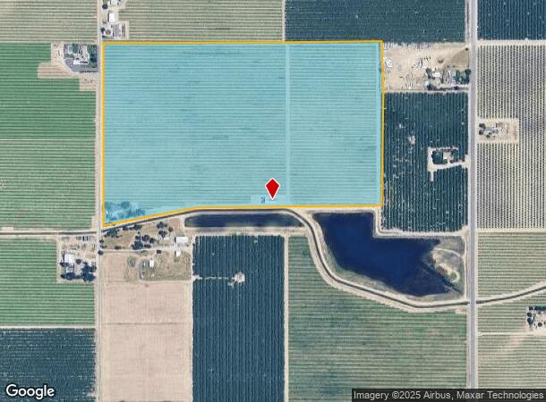 14448 S Fig Ave, Caruthers, CA Parcel Map