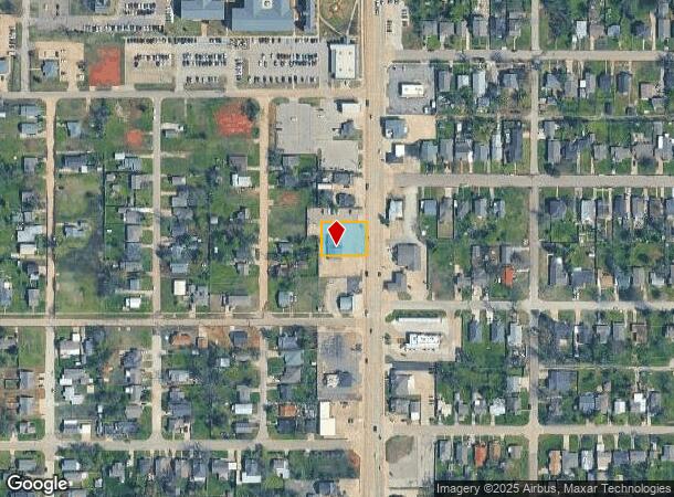 2206 N Kickapoo Ave, Shawnee, OK Parcel Map