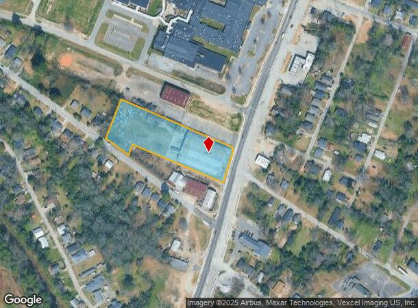  1789 15Th St, Augusta, GA Parcel Map