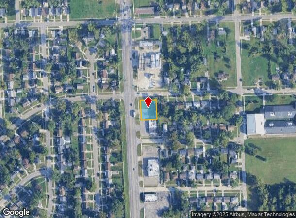 1513 Middlebelt Rd, Inkster, MI Parcel Map