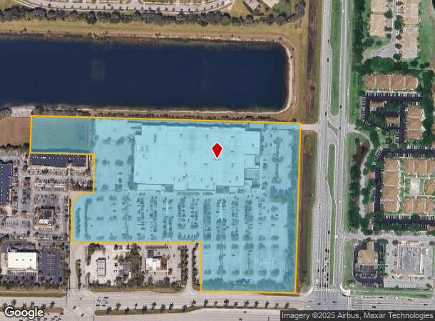 10155 Okeechobee Blvd, West Palm Beach, FL Parcel Map