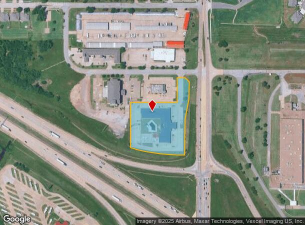 321 N Mustang Rd, Yukon, OK Parcel Map