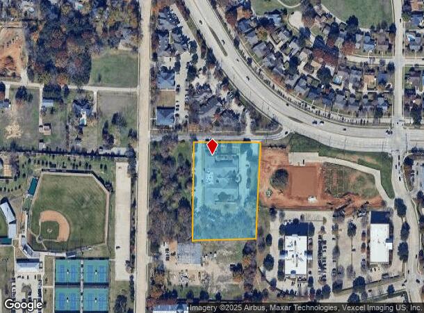  3201 Karnes Rd, Flower Mound, TX Parcel Map