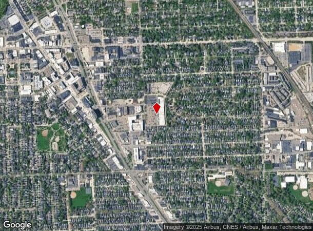  597 S Adams Rd, Birmingham, MI Parcel Map