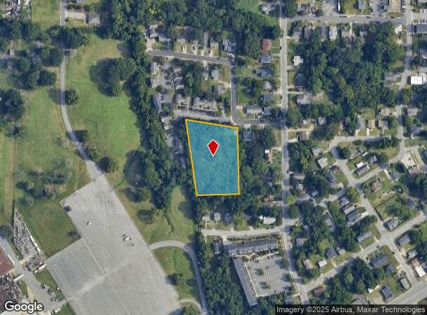 3300 Beck St, Greensboro, NC Parcel Map