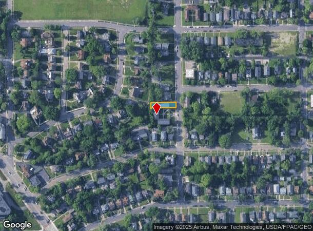1119 Linda Vista Ave, Dayton, OH Parcel Map