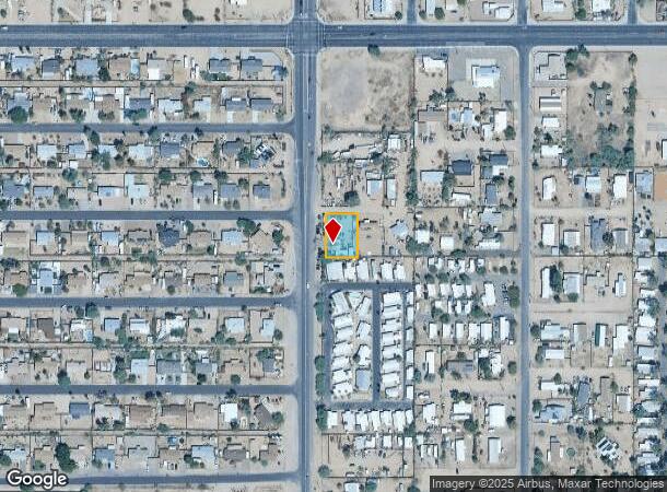  1081 S Meridian Rd, Apache Junction, AZ Parcel Map