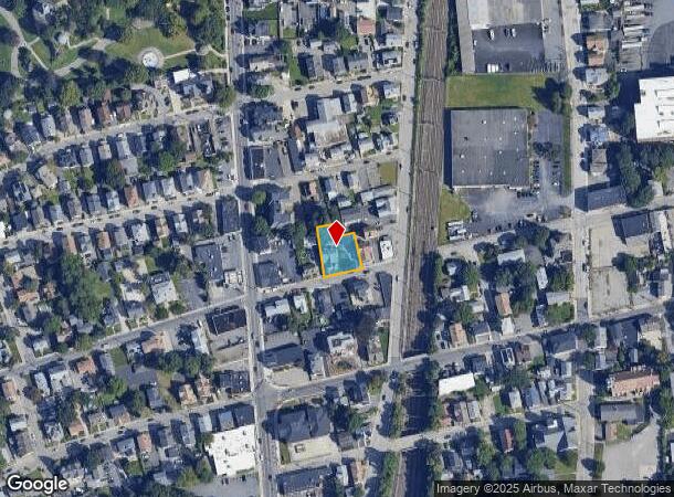  153 Central St, Central Falls, RI Parcel Map