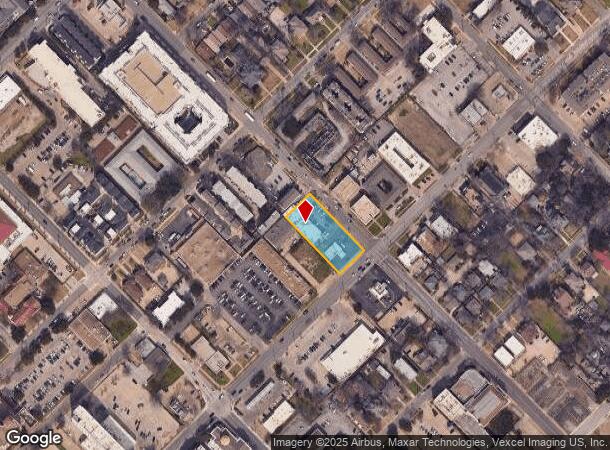  911 N Peak St, Dallas, TX Parcel Map