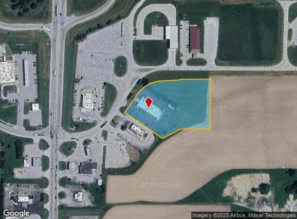 107 E Trefz Dr, Marshall, IL Parcel Map