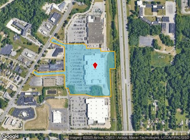  8585 Pearl Rd, Strongsville, OH Parcel Map