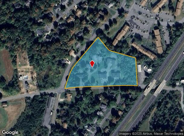 Fairview Rd At Maggies Rd, South Abington Township, PA Parcel Map