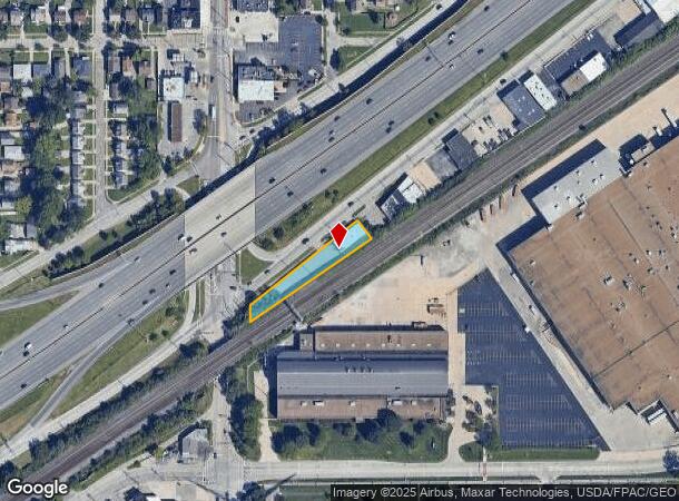 22210 Lakeland Blvd, Euclid, OH Parcel Map