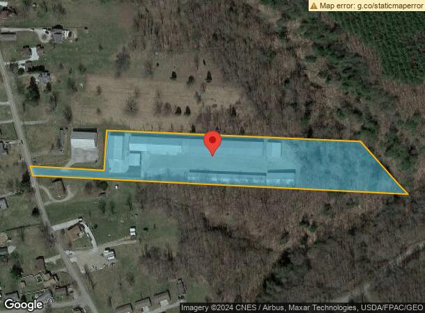  1292 Bantam Ridge Rd, Steubenville, OH Parcel Map