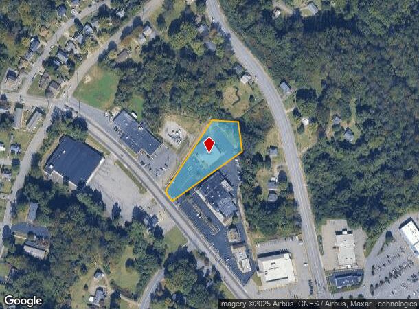 1075 Spruce St, Martinsville, VA Parcel Map