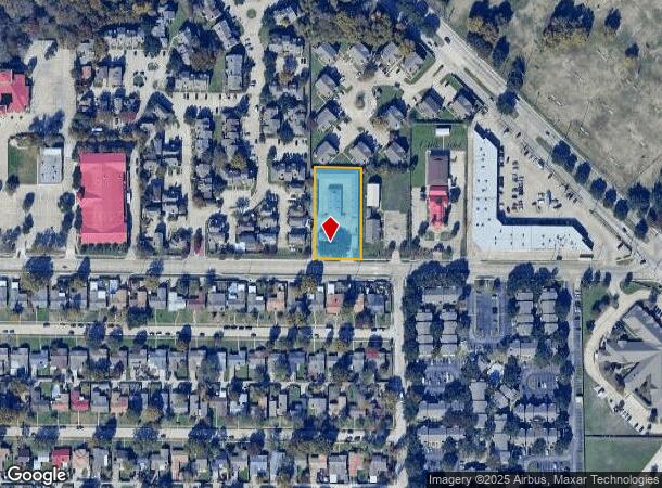  1917 Apollo Rd, Garland, TX Parcel Map